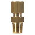 Swivel 0.37 x 0.5 in. MPT Compression Connector - pack of 10 SW158898